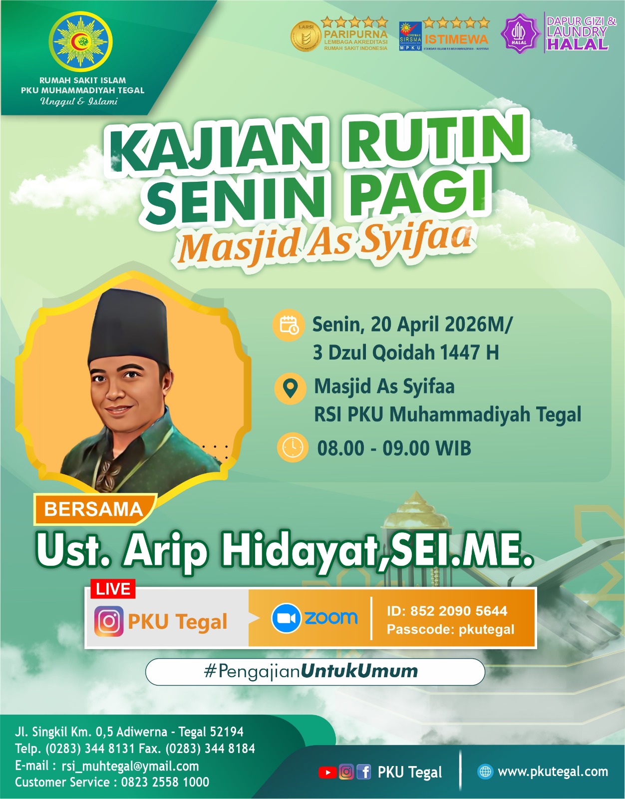 Pengajian Senin 20 Apr 2026